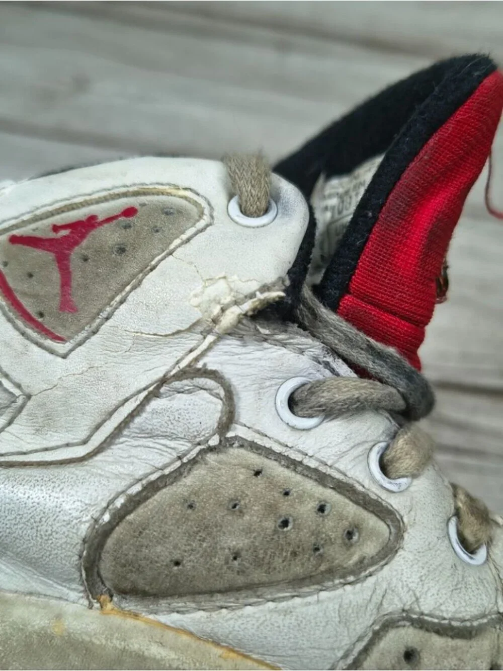 1992 Og Baby Nike Air Jordan 6 Hare Bugs Bunny Infant Toddler Original Vintage - Picture 12 of 15